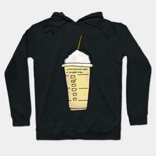 White Chocolate Mocha With Whipped Cream Christmas Coffee Hoodie